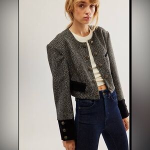 NWOT Free People Emily Jacket Size Medium